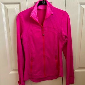 Lululemon hot pink heathered define jacket